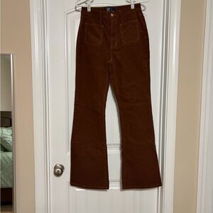 GAP Women's Chocolate Wide Leg Jeans